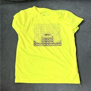 Under Armour Bright Yellow Kids' Shirt
